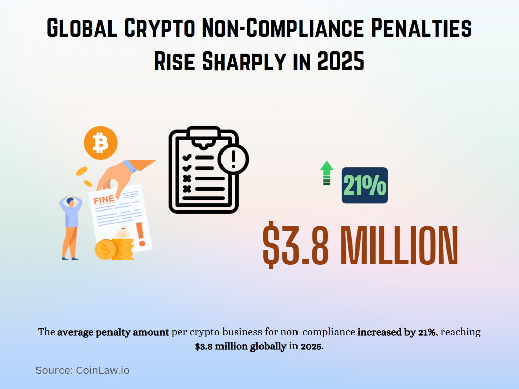 Global Crypto Non-Compliance Penalties Rise Sharply in 2025 Global Crypto Non-Compliance Penalties Rise Sharply in 2025
