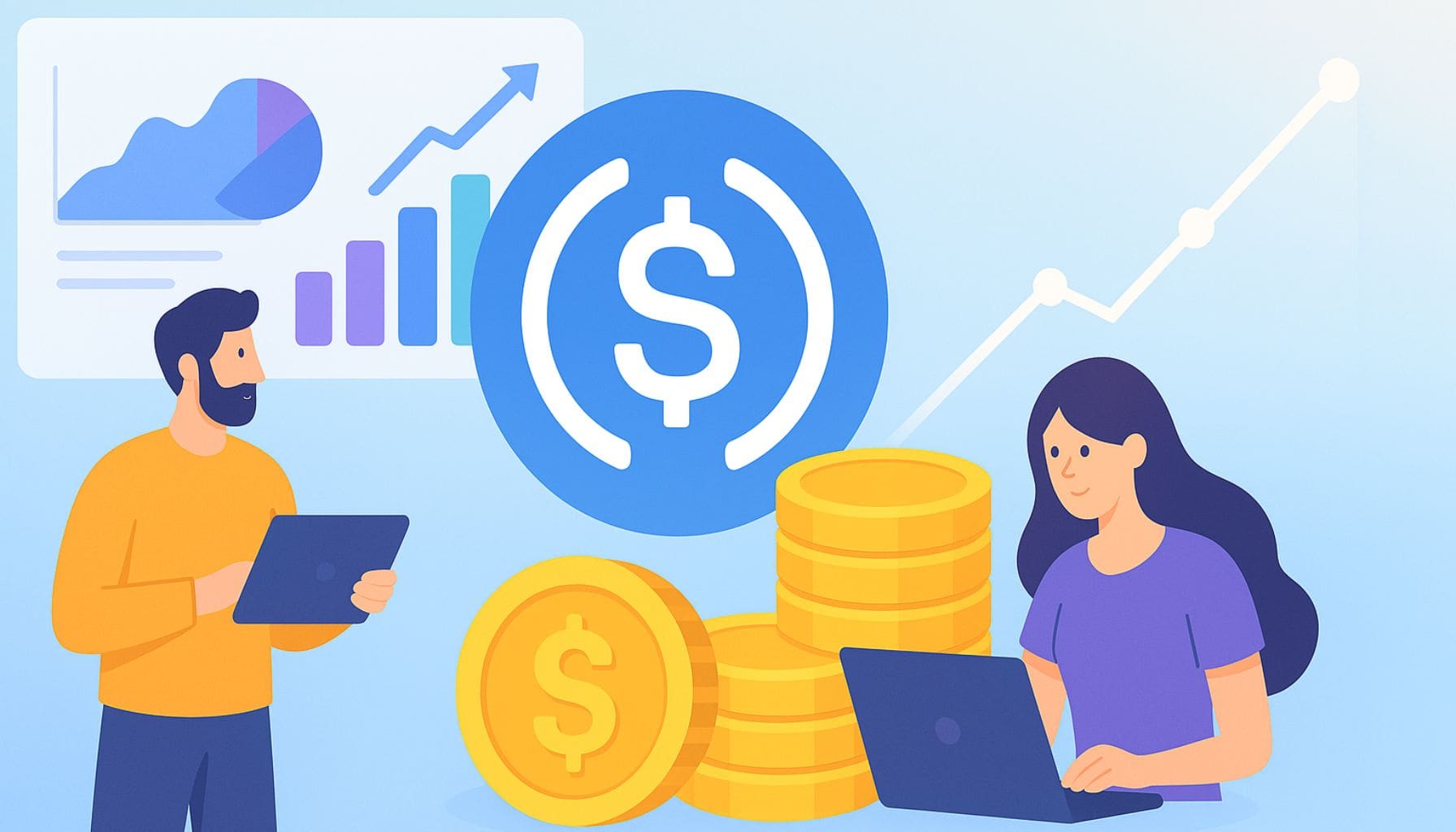 USD Coin Statistics 2025: Adoption, Trading Volume, and More