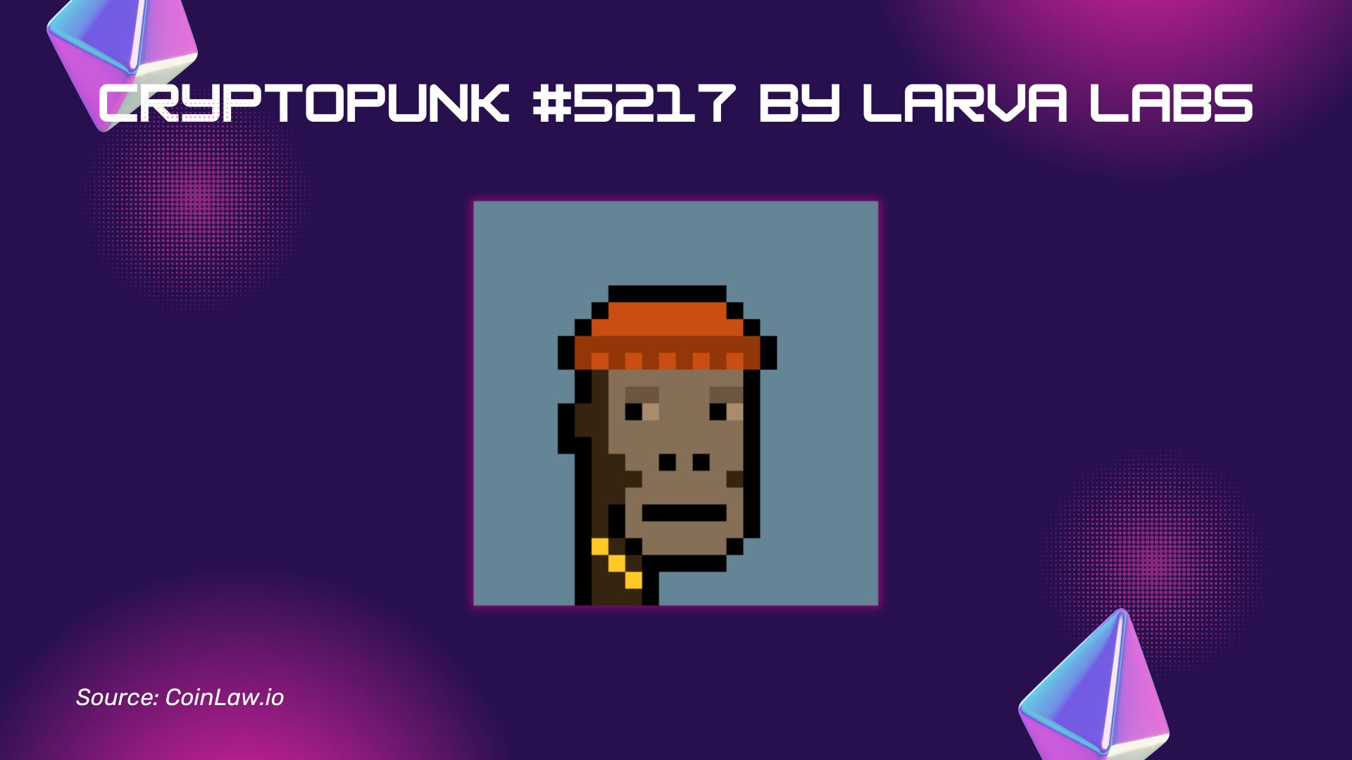 CryptoPunk #5217 by Larva Labs CryptoPunk #5217 by Larva Labs