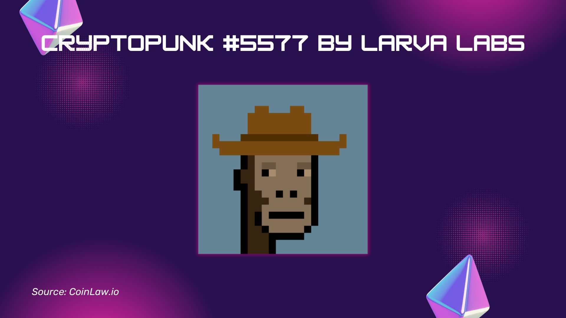 CryptoPunk #5577 by Larva Labs CryptoPunk #5577 by Larva Labs